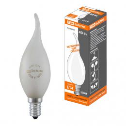 Изображение продукта Лампа накаливания TDM Electric Е14 40W матовая SQ0332-0023 